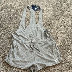 Nike Gray Athletic Romper